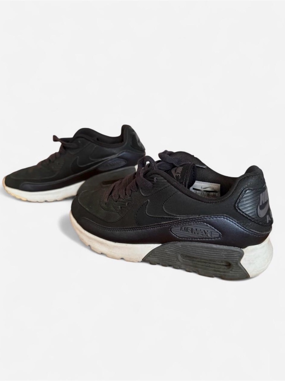 Nike Air Max 90 Ultra SE Deep Pewter Sneakers with White Sole